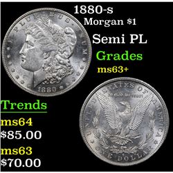 1880-s Morgan Dollar $1 Grades Select+ Unc