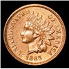 Image 2 : 1865 Indian Cent 1c Grades Unc Details