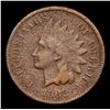 Image 2 : 1868 Indian Cent 1c Grades vf details