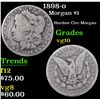 Image 1 : 1898-o Morgan Dollar $1 Grades vg+