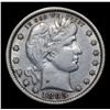 Image 2 : 1895-p Barber Quarter 25c Grades vf++