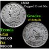 Image 1 : 1832 Capped Bust Half Dollar 50c Grades vf details