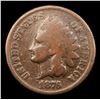 Image 2 : 1876 Indian Cent 1c Grades vg+