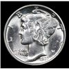 Image 2 : 1937-p Mercury Dime 10c Grades GEM FSB