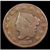 Image 2 : 1828 Coronet Head Large Cent 1c Grades vg+