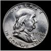 Image 2 : 1952-d Franklin Half Dollar 50c Grades Select Unc FBL