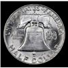 Image 3 : 1958-d Franklin Half Dollar 50c Grades Select Unc+ FBL