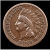 Image 2 : 1885 Indian Cent 1c Grades vf+