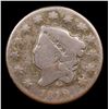 Image 2 : 1819 Coronet Head Large Cent 1c Grades vg, very good
