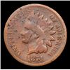 Image 2 : 1874 Indian Cent 1c Grades vg+