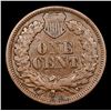 Image 3 : 1865 Indian Cent 1c Grades vf++