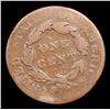 Image 3 : 1820 Coronet Head Large Cent 1c Grades g+