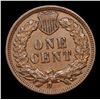 Image 3 : 1907 Indian Cent 1c Grades Choice AU