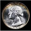 Image 2 : 1950-p Washington Quarter 25c Grades Choice+ Unc