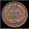 Image 3 : 1880 Indian Cent 1c Grades vf++