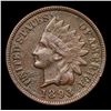 Image 2 : 1893 Indian Cent 1c Grades xf