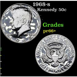 1968-s Kennedy Half Dollar 50c Grades GEM++ Proof