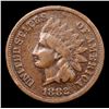 Image 2 : 1882 Indian Cent 1c Grades vf++