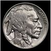 Image 2 : 1937-p Buffalo Nickel 5c Grades Choice AU/BU Slider