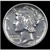 Image 2 : 1938-s Mercury Dime 10c Grades Choice AU