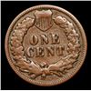 Image 3 : 1889 Indian Cent 1c Grades vf+
