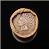Image 3 : Mixed small cents 1c McDonald's wrapper shotgun roll, 1918-d Wheat Cent, 1899 Indian Cent other end