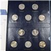Image 4 : Complete Washington State Quarters book 1999-2008 50 coins . .