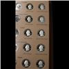Image 9 : Partial Washington Quarters Americas Beautiful National Parks book 2010-2015 60 coins . .