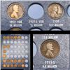 Image 2 : Partial Lincoln cent book 1909-1972 81 coins .
