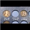 Image 8 : Partial Lincoln cent book 1909-1972 81 coins .