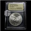 Image 2 : 1991-p Mount Rushmore Modern Commem Dollar $1 Graded ms70, Perfection by USCG