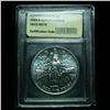 Image 2 : 1989-d Congress Modern Commem Dollar $1 Graded ms70, Perfection by USCG