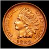 Image 2 : ***Auction Highlight*** 1889 Indian Cent 1c Graded Select+ Unc RD By USCG (fc)