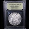 Image 4 : ***Auction Highlight*** 1884-p Morgan Dollar $1 Graded Choice Unc+ DMPL By USCG (fc)