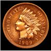 Image 2 : ***Auction Highlight*** 1909 Indian Cent 1c Graded Gem++ Proof Red By USCG (fc)
