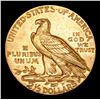 Image 3 : ***Auction Highlight*** 1912-p Gold Indian Quarter Eagle $2 1/2 Graded Select Unc By USCG (fc)