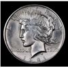 Image 2 : ***Auction Highlight*** 1921-p Mint Error Peace Dollar $1 Graded Choice Unc By USCG (fc)