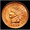 Image 2 : ***Auction Highlight*** 1899 Indian Cent 1c Graded Gem+ Unc RD By USCG (fc)