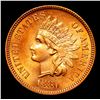 Image 2 : ***Auction Highlight*** 1880 Indian Cent 1c Graded Choice+ Unc RD By USCG (fc)