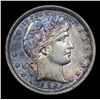 Image 2 : ***Auction Highlight*** 1893-p Barber Quarter 25c Graded Choice+ Unc By USCG (fc)
