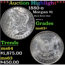 ***Auction Highlight*** 1880-o Morgan Dollar $1 Graded Select+ Unc By USCG (fc)