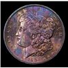 Image 2 : ***Auction Highlight*** 1904-p Rainbow Toned Morgan Dollar $1 Graded Select+ Unc By USCG (fc)