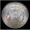 Image 3 : 1882-p Rainbow Toned Morgan Dollar $1 Grades Choice+ Unc