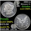 Image 1 : 1881-o Morgan Dollar $1 Grades Select Unc DMPL