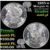 Image 1 : 1885-o Morgan Dollar $1 Grades GEM Unc PL