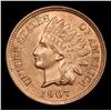 Image 2 : 1907 Indian Cent 1c Grades Choice+ Unc RD