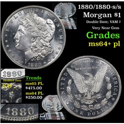 1880/1880-s/s Morgan Dollar $1 Grades Choice Unc+ PL