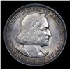 Image 2 : 1892 Columbian Rainbow Toned Old Commem Half Dollar 50c Grades Select+ Unc
