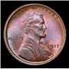 Image 2 : 1917-p Lincoln Cent 1c Grades Gem+ Unc RB