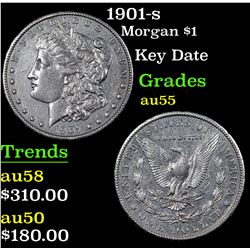 1901-s Morgan Dollar $1 Grades Choice AU